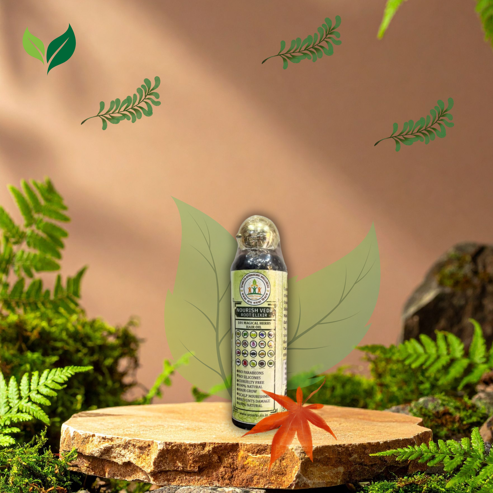 NOURISH VEDA ROOT ELIXIR HAIR OIL